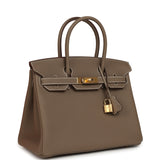 Hermes Birkin 30 Etoupe Togo Gold Hardware - Thumbnail View 2