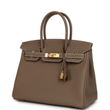 Hermes Birkin 30 Etoupe Togo Gold Hardware - Thumbnail View 5