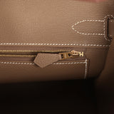 Hermes Birkin 30 Etoupe Togo Gold Hardware - Thumbnail View 9