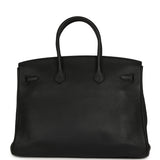 Pre-owned Hermes Birkin 35 Black Togo Palladium Hardware - Thumbnail View 4