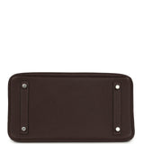 Pre-owned Hermes Birkin 30 Chocolate Togo Palladium Hardware - Thumbnail View 6