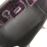 Hermes Birkin 25 Prunoir Shiny Niloticus Crocodile Gold Hardware - Thumbnail View 8