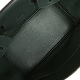 Pre-owned Hermes Birkin 30 Vert Fonce Togo Gold Hardware - Thumbnail View 8
