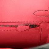 Pre-owned Hermes "Patchwork" Birkin 30 Vert Titien, Vert Fonce, Malachite, Emeraude Chevre Mysore, Clemence, Shiny Porosus Crocodile, Epsom, Swift, Box Palladium Hardware - Thumbnail View 9