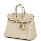 Hermes Birkin 25 Craie Togo Gold Hardware - Thumbnail View 5