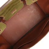 Pre-owned Hermes Special Order (HSS) Birkin 30 Canopee, Gold Matte Alligator Brushed Gold Hardware - Thumbnail View 8