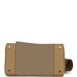 Hermes Birkin 35 Cargo Beige Marfa Toile Goeland Canvas, Poussiere Swift Palladium Hardware - Thumbnail View 7