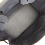 Pre-owned Hermes Birkin 30 Bleu Nuit Togo Palladium Hardware - Thumbnail View 8