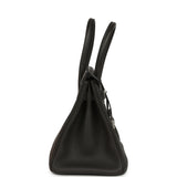 Pre-owned Hermes Birkin 30 Graphite Clemence Palladium Hardware - Thumbnail View 3