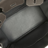 Pre-owned Hermes Birkin 30 Graphite Clemence Palladium Hardware - Thumbnail View 8