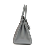 Hermes Birkin 30 Gris Pantin Togo Palladium Hardware - Thumbnail View 3