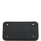 Hermes Birkin Shadow 25 Caban Swift Palladium Hardware - Thumbnail View 6