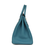 Hermes Birkin 40 Blue Jean Togo Gold Hardware - Thumbnail View 3