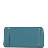 Hermes Birkin 40 Blue Jean Togo Gold Hardware - Thumbnail View 6