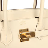 Hermes Birkin Sellier 30 Nata Epsom Gold Hardware - Thumbnail View 7