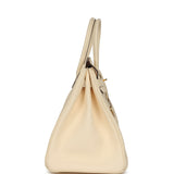 Pre-owned Hermes Birkin 35 Nata Clemence Gold Hardware - Thumbnail View 3