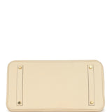 Pre-owned Hermes Birkin 35 Nata Clemence Gold Hardware - Thumbnail View 6