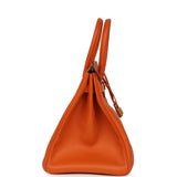 Pre-owned Hermes Birkin 35 Orange Epsom Gold Hardware - Thumbnail View 3