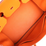 Pre-owned Hermes Birkin 35 Orange Epsom Gold Hardware - Thumbnail View 8
