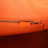 Pre-owned Hermes Birkin 35 Orange Epsom Gold Hardware - Thumbnail View 9