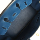 Pre-owned Hermes Birkin 25 Deep Blue Novillo Gold Hardware - Thumbnail View 8