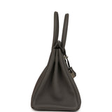 Pre-owned Hermes Birkin 30 Etain Togo Palladium Hardware - Thumbnail View 3