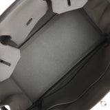 Pre-owned Hermes Birkin 30 Etain Togo Palladium Hardware - Thumbnail View 8