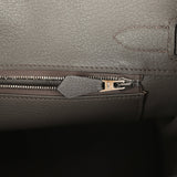 Pre-owned Hermes Birkin 30 Etain Togo Palladium Hardware - Thumbnail View 9