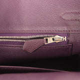Pre-owned Hermes Birkin 25 Raisin Togo Palladium Hardware - Thumbnail View 9