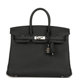 Hermes Birkin 25 Black Togo Palladium Hardware - Thumbnail View 1