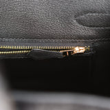 Pre-owned Hermes Birkin 30 Black Matte Niloticus Crocodile Gold Hardware - Thumbnail View 8
