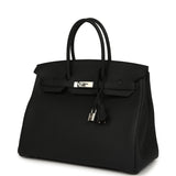 Hermes Birkin 35 Black Togo Palladium Hardware - Thumbnail View 5