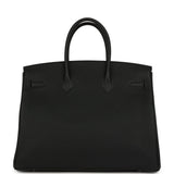 Hermes Birkin 35 Black Togo Palladium Hardware - Thumbnail View 4