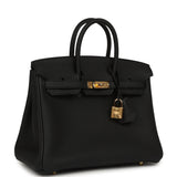 Hermes Birkin 25 Black Togo Gold Hardware - Thumbnail View 2