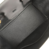 Hermes Birkin 25 Black Togo Gold Hardware - Thumbnail View 8