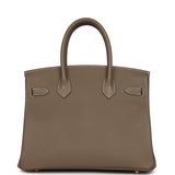 Pre-owned Hermes Birkin 30 Etoupe Epsom Gold Hardware - Thumbnail View 4