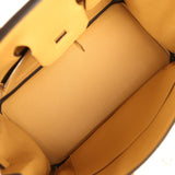 Hermes Birkin 25 Paille Togo Palladium Hardware - Thumbnail View 8