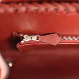 Hermes Picnic Birkin 25 Rouge H Swift Palladium Hardware - Thumbnail View 9