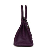 Hermes Birkin 30 Violet Ostrich Gold Hardware - Thumbnail View 3