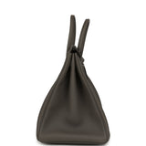 Pre-owned Hermes Special Order (HSS) Birkin 40 Etain Verso Togo Palladium Hardware - Thumbnail View 3