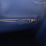 Pre-owned Hermes Special Order (HSS) Birkin 40 Etain Verso Togo Palladium Hardware - Thumbnail View 9
