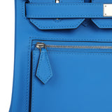 Hermes Colormatic Birkin 30 Bleu Hydra Swift Palladium Hardware - Thumbnail View 7