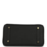 Hermes Birkin 25 Black Togo Brushed Gold Hardware - Thumbnail View 6