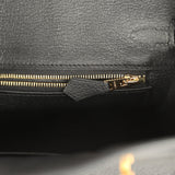 Hermes Birkin 25 Black Togo Brushed Gold Hardware - Thumbnail View 9