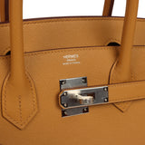 Hermes Birkin Sellier 30 Sesame Epsom Palladium Hardware - Thumbnail View 7