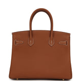 Hermes Birkin 30 Gold Togo Gold Hardware - Thumbnail View 4