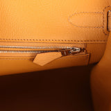 Hermes Birkin 30 Tabac Camel Ostrich Palladium Hardware - Thumbnail View 9