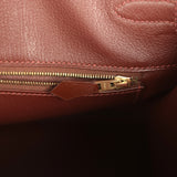 Vintage Hermes Birkin 35 Noisette Box Gold Hardware - Thumbnail View 9