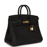 Hermes Birkin 25 Black Togo Gold Hardware - Thumbnail View 2
