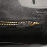 Hermes Birkin 25 Black Togo Gold Hardware - Thumbnail View 9